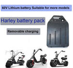 van het Lithiumion battery pack for harley van 60V 12Ah de Autopedmotorfiets